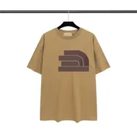 Męskie koszulki 2022 Letnie haftowa bawełniana Wysokiej jakości niestandardowe odzież Top Designer T Shirt Damskie luksusowe pary hip-hopowe krótkie rękawy szie s-2xl