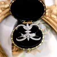 Armband oorbellen ketting aazuo 18k witgoud real diamanten 0.50ct marquise gesneden luxe modelijnen ringcadeau voor vrouwen verloving anil