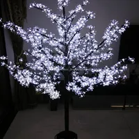 LED Artificial Cherry Blossom Tree Light Christmas Light 864pcs LED Bulbs 1 8m Height 110 220VAC Rainproof Outdoor Use Shippi284D