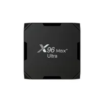 X96 Max Plus Ultra Ultra Android TV Box 11.0 AmLogic S905X4 4GB 32GB Quad Core Av1 WiFi BT 8K Upgrade x96Max Caixa superior definida