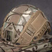 Cycling Helmets Fast Tactical Helmet Cover Combat Combat Paintball Hunting Wargame Gear Accessories317i