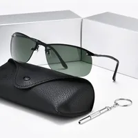The Matrix Classic Sports Okulary dla mężczyzn i kobiet jazdy Running Rimless Ultralight Ramki Okulary przeciwsłoneczne Mężczyźni UV400