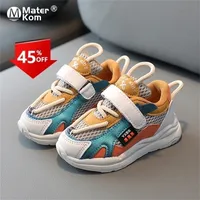 Baru Sepatu Olahraga Bayi Ukuran 2130 untuk Anak Lakilaki dan Perempuan Sneakers Jaring Bersirkulasi Antiselip Kasual 220611