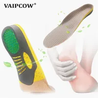 PVC 정형 외과 인 insoles ortics flat foot health sole pad 삽입 아치 지원 패드 발바닥 근막염 발 관리 220611