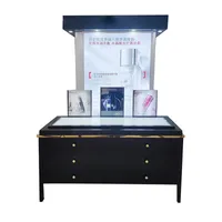 Display kast commerciële meubels high-end cosmetica winkel display planken winkels decoratief ontwerp cosmetische showcase