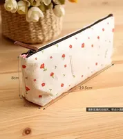 mix color mini cute Cosmetic bag coin purses flowers floral canvas key clutch bags wallet coin purse 033