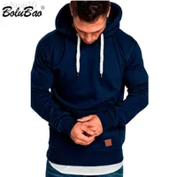 Bolubao 2021 Fashion Mens Sweater Lange Mouwen Herfst Casual Hoodies Jongen Blouse Merk Solidshirts Hoodies Mannelijke L220730