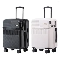 Maltas Carry -On Luggage PC Hard Conveniente con las ruedas La maleta de bolsillo de la cremallera delantera para viajes
