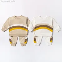 Kläder sätter Peuter Baby Jongens Kleding Set Multi Kleur Gestikt Lange Mouw