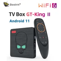 Beelink GT King II WiFi 6 TV Box Android 11.0 Amlogic A311d2 Octa Core LPDDR4 8GB 64GB 4K BT5.0 1000M LAN SET TOP BOX