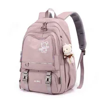 Girl Boy School Backpack Youth Large Capacity Backpacks Nylon Schoolbag Daypack Multi Pockets Casual Backpack Travel Bag J220620