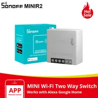 itead sonoff mini r2 diy smart two  2 way ewelink app  voice remote control wifi support external switch184i
