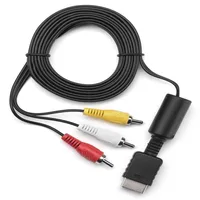PS2 AV to RCA Cable PS3 AV to RCA Cable and PSX AV to RCA Cable for Playstation 2 32594