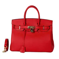 Designer Handbags Luxurys Herme Women 2022 Head Layer Leather Fashion Litchi Women's Handbag Shoulder Bag zc