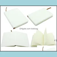 Anteckningar Anteckningar Office School Supplies Business Industrial Sublimation Blanks A4 A5 A6 White Journal Notebooks Pu Leather ER Heat Transfer