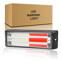 Car Cob Led Gazelle Auto Strobe Light Fireman Police Flashing Emergency Warning Lights 12-24V
