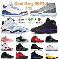 Jumpman Hommes Chaussures de basket Cool Grey 3s What The 5s Carmine 6s Jubilee 25th Anniversary 11s Reverse Flu Game 12s Hyper Royal 13s Sports Femmes Baskets