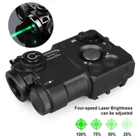 Hunting Scope PERST-4 2022 New Upgrade Aiming Laser PEQ Green IR Laser Airsoft Tactical can reset to zero brightness adjust hunting light CL15-0145