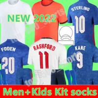 2022 2023 Kane Foden Soccer Jerseys Sterling Rashford Sancho Bellingham Henderson Home Away Men Kids Kit National Team Youth 22 23 Camisetas de fútbol Conjuntos Uniformes