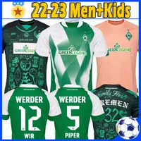22/23 Werder Bremen Soccer Jerseys Special Marvin Ducksch Leonardo Bittencourt Black Green 2021 2022 Hur djup ￤r dina k￤rleksfotbollsuniformer Thailand Quality Shirts
