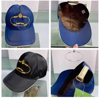 Luxury Nylon Baseball Hat Sun Cap For Women and Men Classic Designer Mens Wide Brim Letter embroidery Ball Hats Sun Caps Drop ship