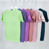 Yoga Swiftly Tech 2.0 As mais recentes camisetas femininas usam camisetas esportivas damas t T-shirt de manga curta Merção de umidade de umidade elástica
