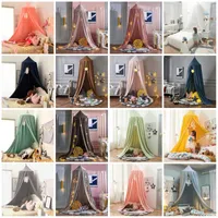 Baby Mosquito Net for Crib Girls Princess Mosquito Net Hung Dome Bedding Baby Bed Canopy Tent Curtain Room Decor 2572 T2