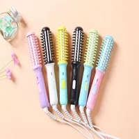 Целые мини-портативные палочки для волос керлинг Irons Electric Roll Curling Hair Roller Burlers Electric Heati186k