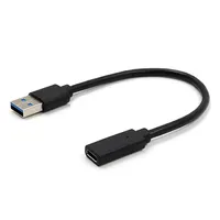 USB 3 0 da maschio a USB 3 1 Tipo C Cavo femmina USB-C a Convertitore di connettore Tipo A per Android Mobile Phone261D