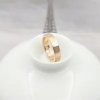 1 stks Drop Shippin Rvs Lover Designer Ring Vrouw Sieraden Ringen Mannen Bruiloft Belofte Ringen voor Vrouwelijke Dames Gift 45HD H1