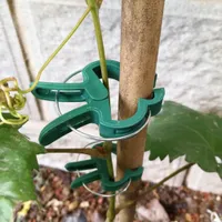 Other Home & Garden Fastener Greenhouse Bracket Pole Fixed Clamp Plants Flower Seedling Stem Support Plant Grafting Stakes Connector Clip