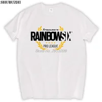 Rainbow Six Siege Tshirt Tom Clancy Print Design Original Design Fashion Style Casual Mens T-Shirts Fashion Cotton Tshirt SBZ5273 220608