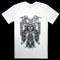 Psycroptic Coffin Skull White Shirt S-3XL公式TシャツデスメタルTシャツメンズ高品質のTシャツトップティープラスサイズ2402
