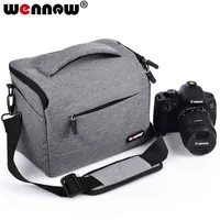 Wennew Coffee Grey Photo Cover DSLR Waterdichte Cameratas SLR Case voor Nikon Z7 Z6 D3500 D5600 D5500 D5300 D5200 D5100 D5000 AA220324