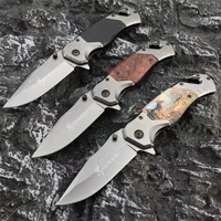 Browning X49/X78 Tactical Folding Knife Steel Blade Wood Handle Titanium Pocket Survival Knives Huntting knifes Fishing EDC DA43 DA51 339 X28 X50 Tools