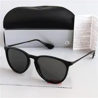 Klassieke Erika Zonnebril Dames Merk Designer Mirror Cat Eye Sunglass Star Style Protection Sun Bril UV400 met doos