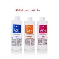 Solution Aqua Peel 400 ml par bouteille Hydra Dermabrasion Nettoyage du visage Noir Exportation Liquide Réparation de petites bulles Eau Appliquer T170J