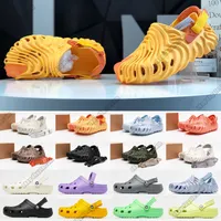 With box designer Sandals foams runners slippers men women Salehe Bembury Urchin Cucumber Crocodile Waterproof Shoes Nursing