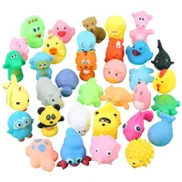 Baby Bath Toys Water Play Equipment Douche Eau Floating Floating Steaky Yellow Duck Duck Animal Animal Babys Babyers Boubelles Waters Kids Toy