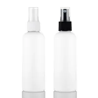 50pcs 100ml empty White spray plastic bottle PET 100CC small travel spray bottles with pump refillable perfume spray bottles lot3323