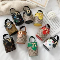 Designer Kids PU Leather Fashion Baby Girl handbags Messenger Waist Chest Bags Trend Handbags Mini Purse Tote For Children single 199c