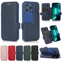 Leder Silikon Brieftasche Flip Phone Hüllen für iPhone 14 13 12 Mini 11 Pro XS max XR 7 8 6 6S plus Schleife Objektiv Kamera Schutzabdeckung