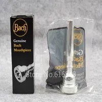 1 PCS Bach 351 Série BB Trumpe Bocalista de bocal de latão Superfície banhada de prata no 7c 5c 3c Bico de acessórios de trompete 3082