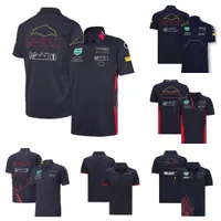 F1 Formula 1 Racing Polo Suit VerStappen Summer Short-Shorted Lapel T-shirt con la stessa usanza
