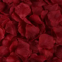 2000pcs/20bag Flower Ręka wykonana 2022 Nowe płatki róży na wesele sztuczne jedwabne dekoracja małżeństwa kwiatów Walentynki