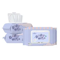 80 Sheets Baby Child Wet Tissue Boxes Portable Wipes Box Plastic Baby Butt Wipe Storage Case Holder