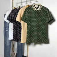 Herren Designer Polohirt Mode Hohe Qualität Männer Polos Hemden Drucken Casual Kurzarm Camisetas Abzugskragen Tops Kleidung