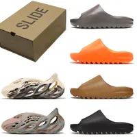 Designer Sandales pour hommes femmes pantoufles chaussures Ararat Black Bone Slide Moon Grey Ocre Desert Sand Mineral Blue Mens Foam Runners