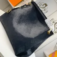 Artsy Designer高品質高級ハンドバッグ財布バッグ女性トートブランドレターエンボスルイーズレザーVuttonショルダーヴィートンブラックブルーショッピングバッグ