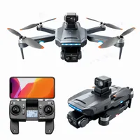 新しいK918 Max Mini Drone 4K HDカメラ高度ホールドモード1キーリターン折りたたみ折りたたみrc Quadcopter Boy Gifts